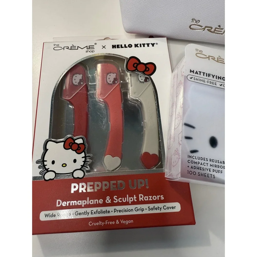The‎ Creme Shop x Hello Kitty Makeup Bag Beauty Set Limited Edition 5pc Bundle